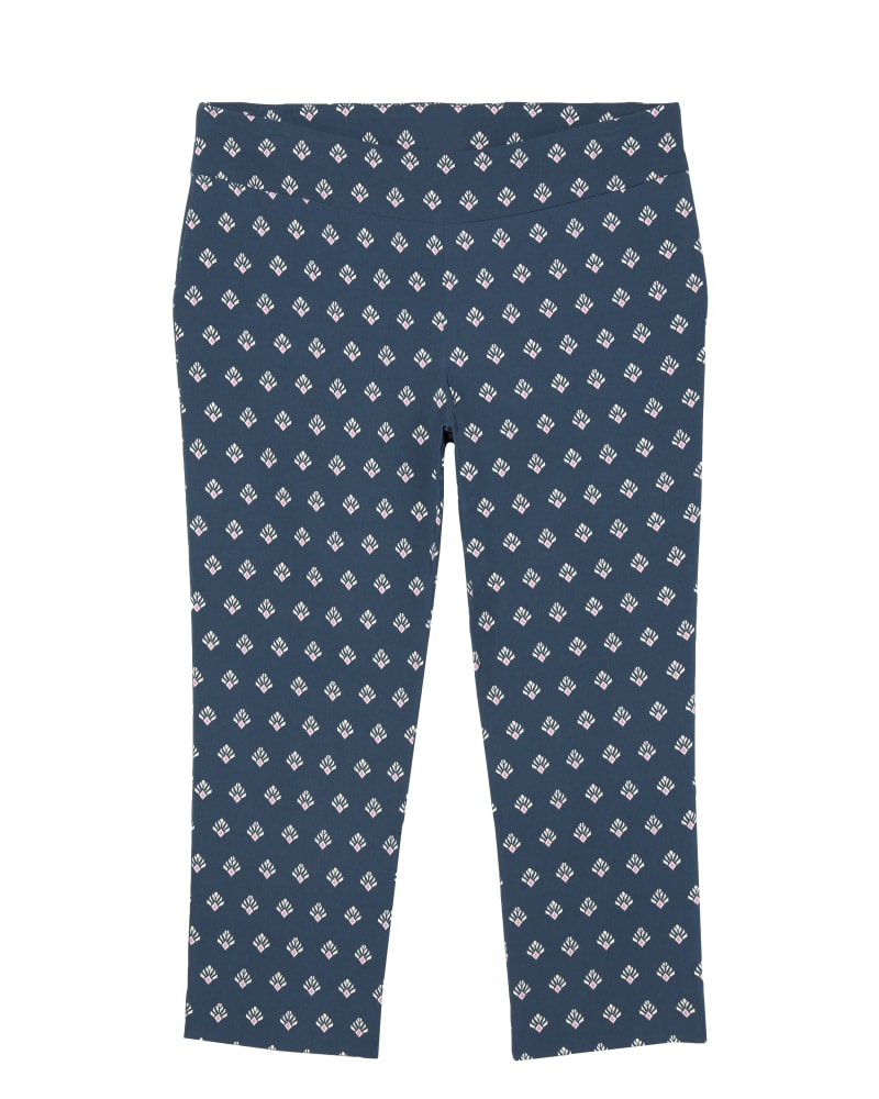 Front of plus size Turin Printed Ankle Pant by Meera Lane | Dia&Co | dia_product_style_image_id:123890
